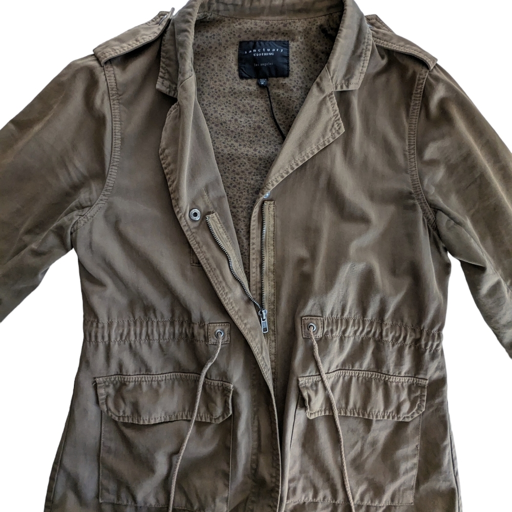 Sanctuary Fatigue Jacket Size Medium - image 5